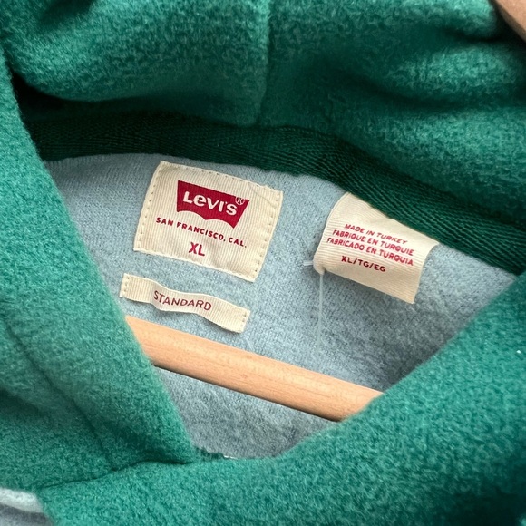 LEVIS | Pull Over Hoodie Fleece Sweater - Picture 11 of 12